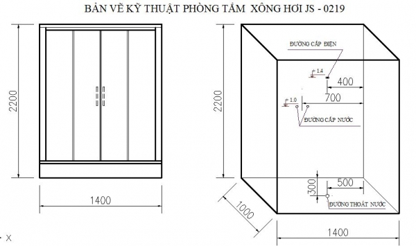 Phòng xông hơi Govern JS 0219