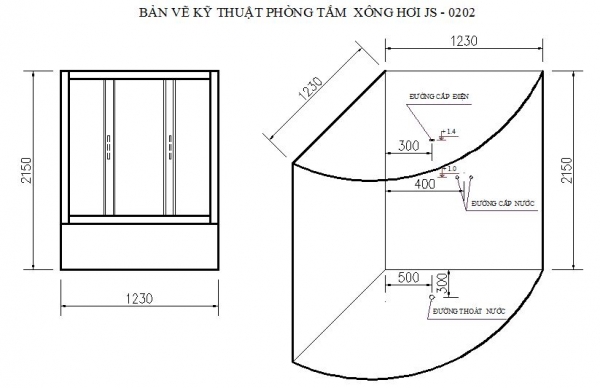 Phòng xông hơi Govern JS 0202